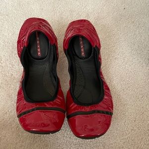 Prada sport flats